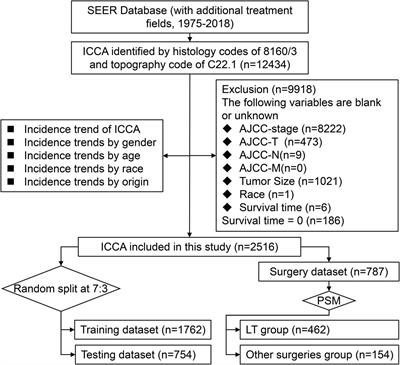 Incidence Trend and Competing Risk Analysis of Patients With Intrahepatic Cholangiocarcinoma: A Population-Based Study